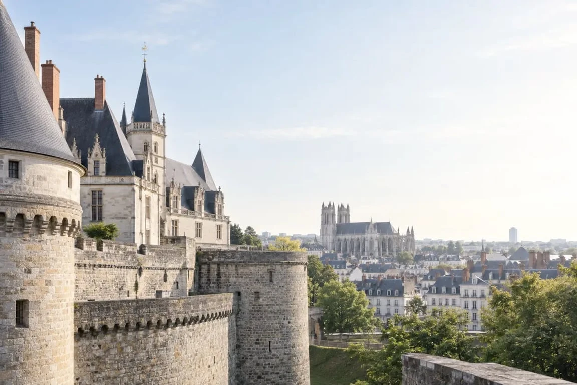 Château des ducs de Bretagne pour un séjour patrimoine près de Nantes