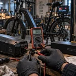 Réparation vélo électrique Nantes : diagnostic batterie VAE en atelier