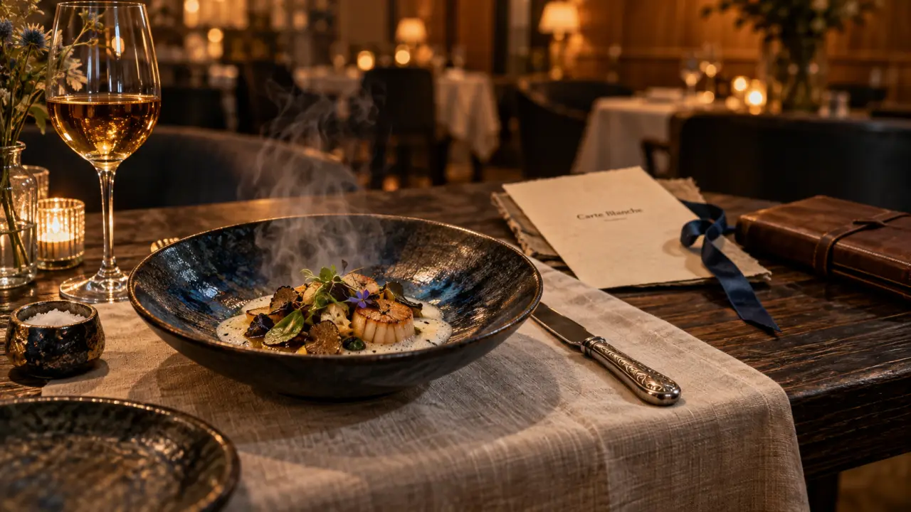 Restaurant les cadets nantes : table et menu, salle chaleureuse