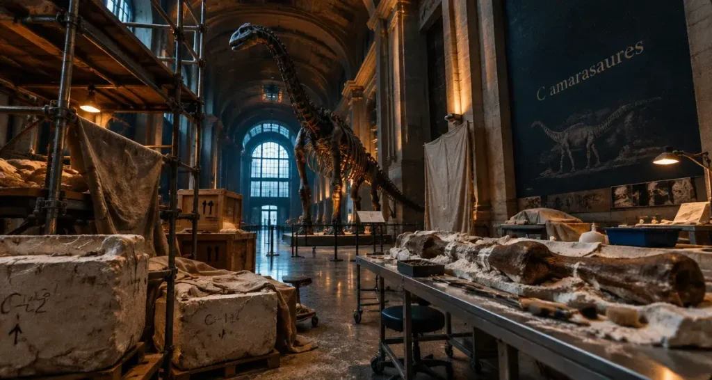 Deux camarasaures découverts pour le futur Muséum de Nantes