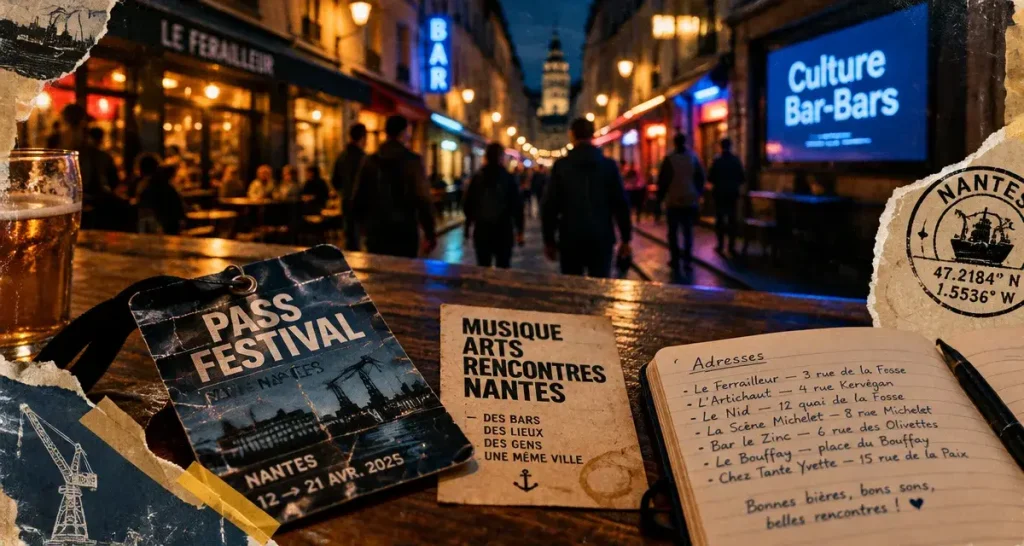 Culture barbar nantes : pass festival et scènes indépendantes à Nantes