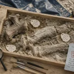 Des ossements de dinosaures découverts par le Muséum de Nantes