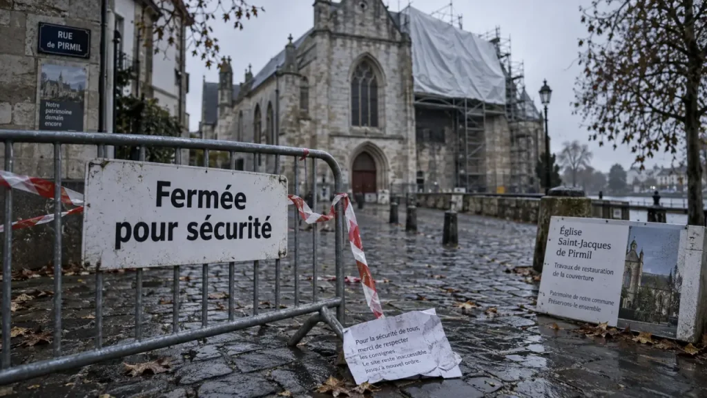 À Nantes, l’église Saint-Jacques de Pirmil reste fermée pour sécurité