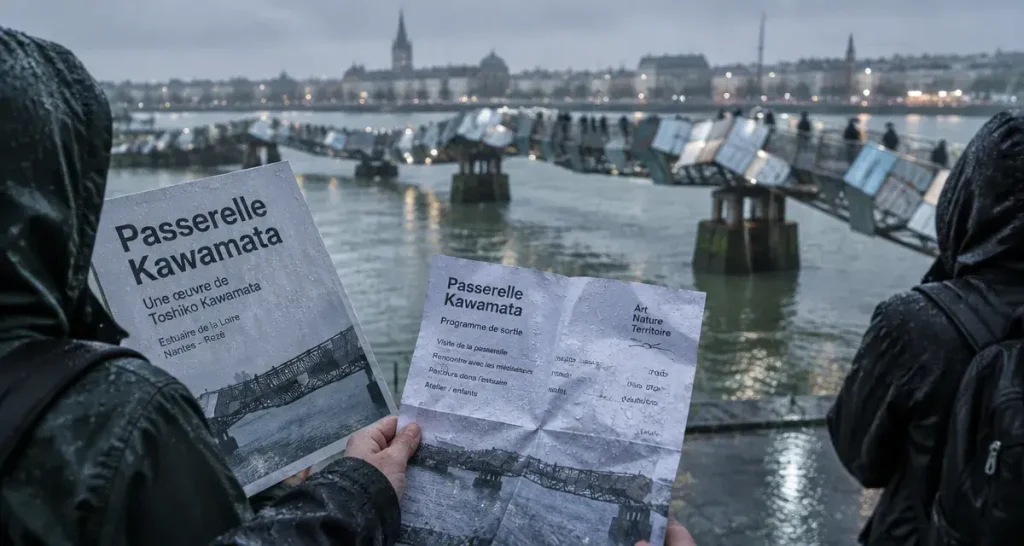 À Lavau-sur-Loire, mobilisation pour la passerelle Kawamata