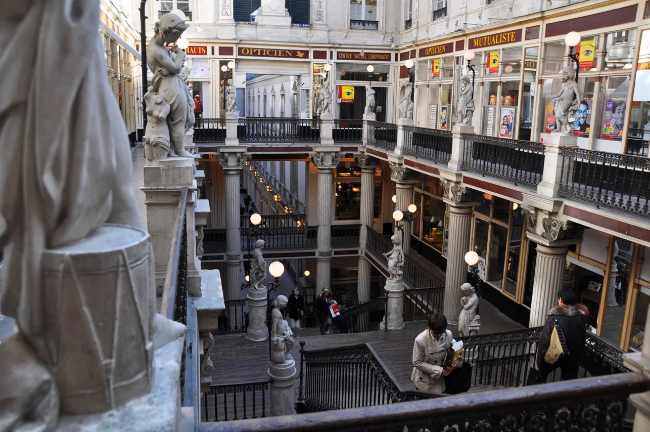Le passage Pommeraye : trois niveaux au cœur de Nantes