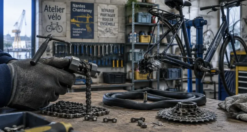 Réparation vélo à Nantes Chantenay : choisissez l’autoréparation ou le spécialiste VAE