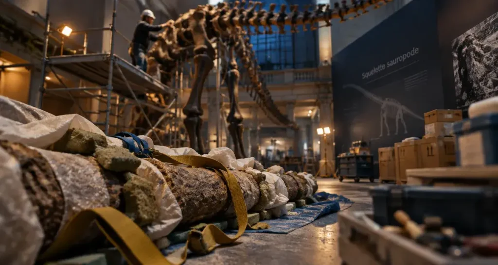 Un squelette de sauropode rejoindra le Muséum de Nantes en 2029