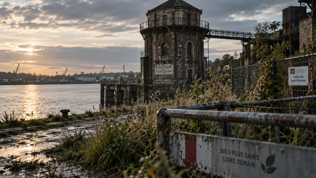 À Couëron, la tour à plomb vise une restauration soutenue par le Loto du patrimoine