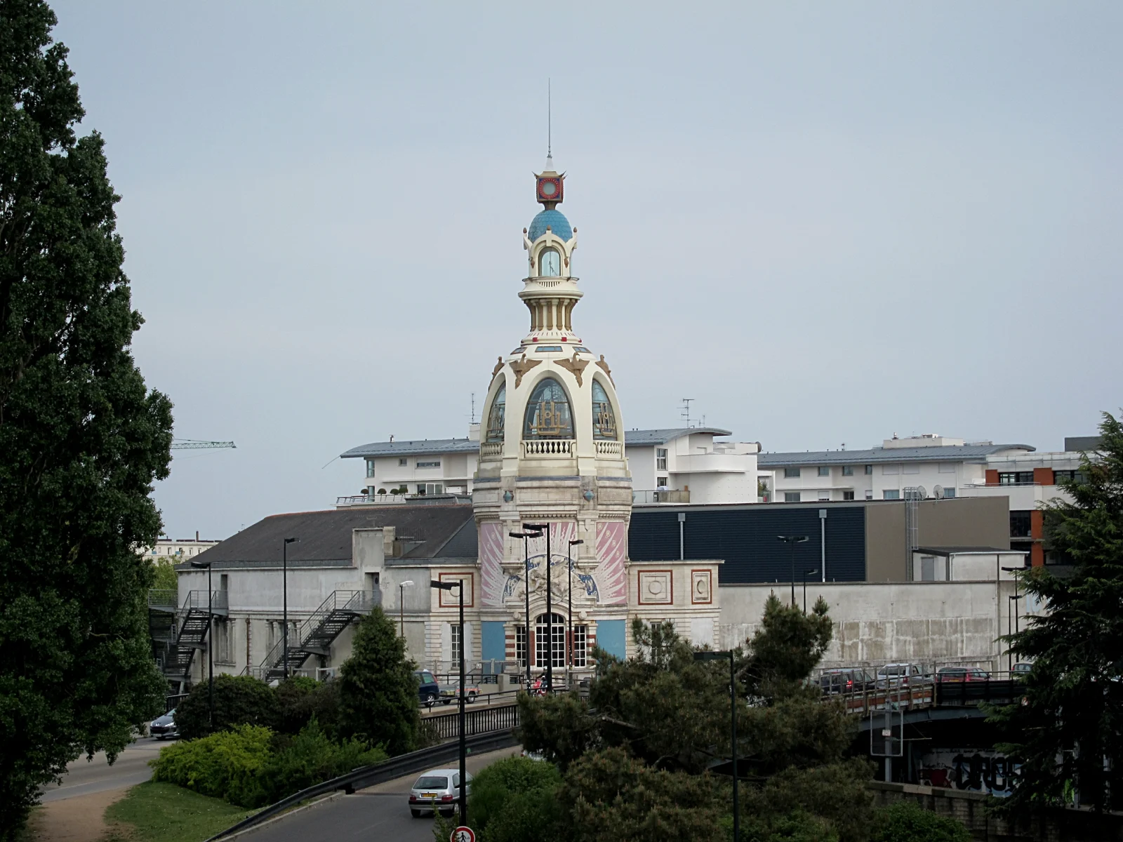 La tour LU, repère de l’ancienne biscuiterie