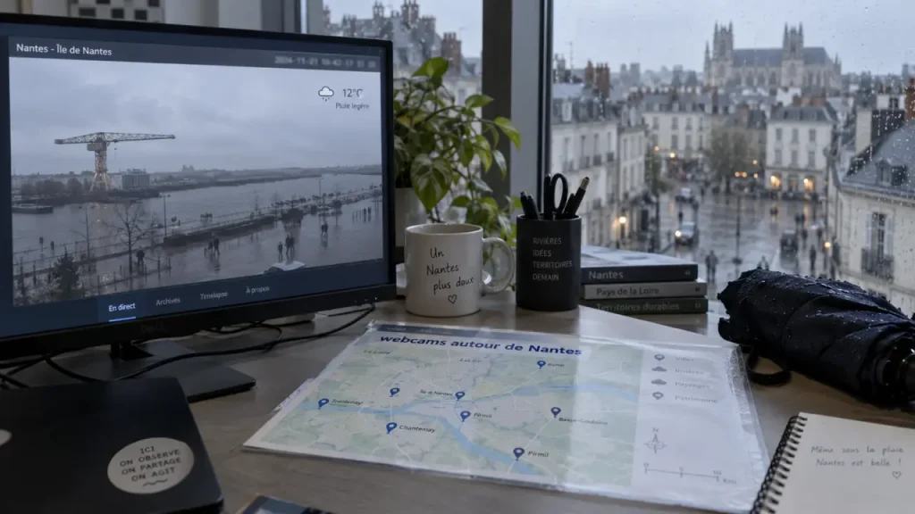 Webcam Nantes château : image et météo en direct