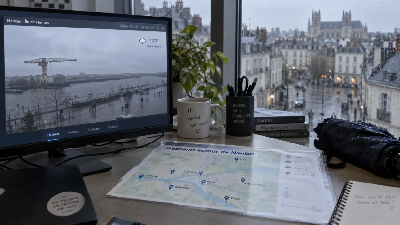 Webcam Nantes château : image et météo en direct